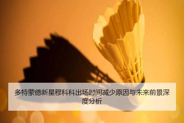 多特蒙德新星穆科科出场时间减少原因与未来前景深度分析